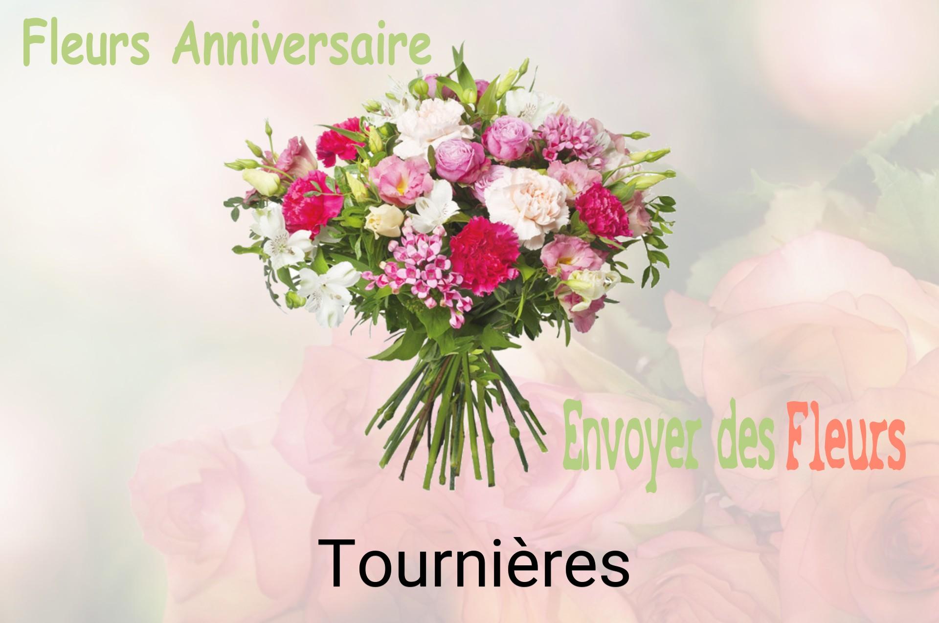 Bouquet de fleurs d’anniversaire livré à Tournières